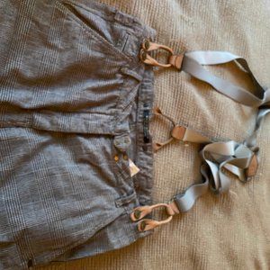 Maison-Scotch Trouser Pants with suspenders